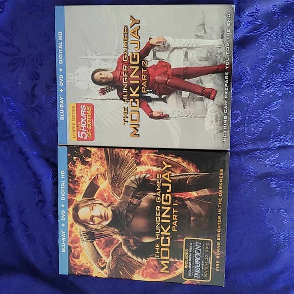 The Hunger Games: Mockingjay Part I & II DVD + Blu-ray Sets [Widescreen] - Picture 2 of 16